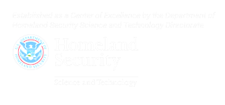 Department of Homeland Security Center of Excellence logo