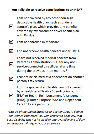 Interactive HSA Tool