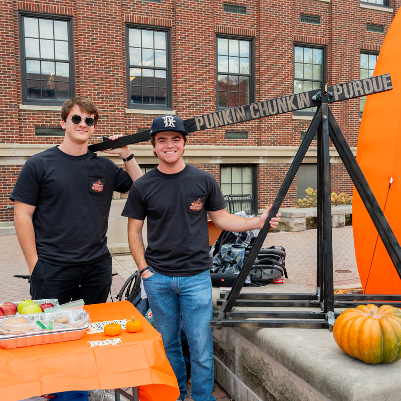 Punkin’ Chunkin’ Gives Students Pumpkin to Talk About Vice Provost