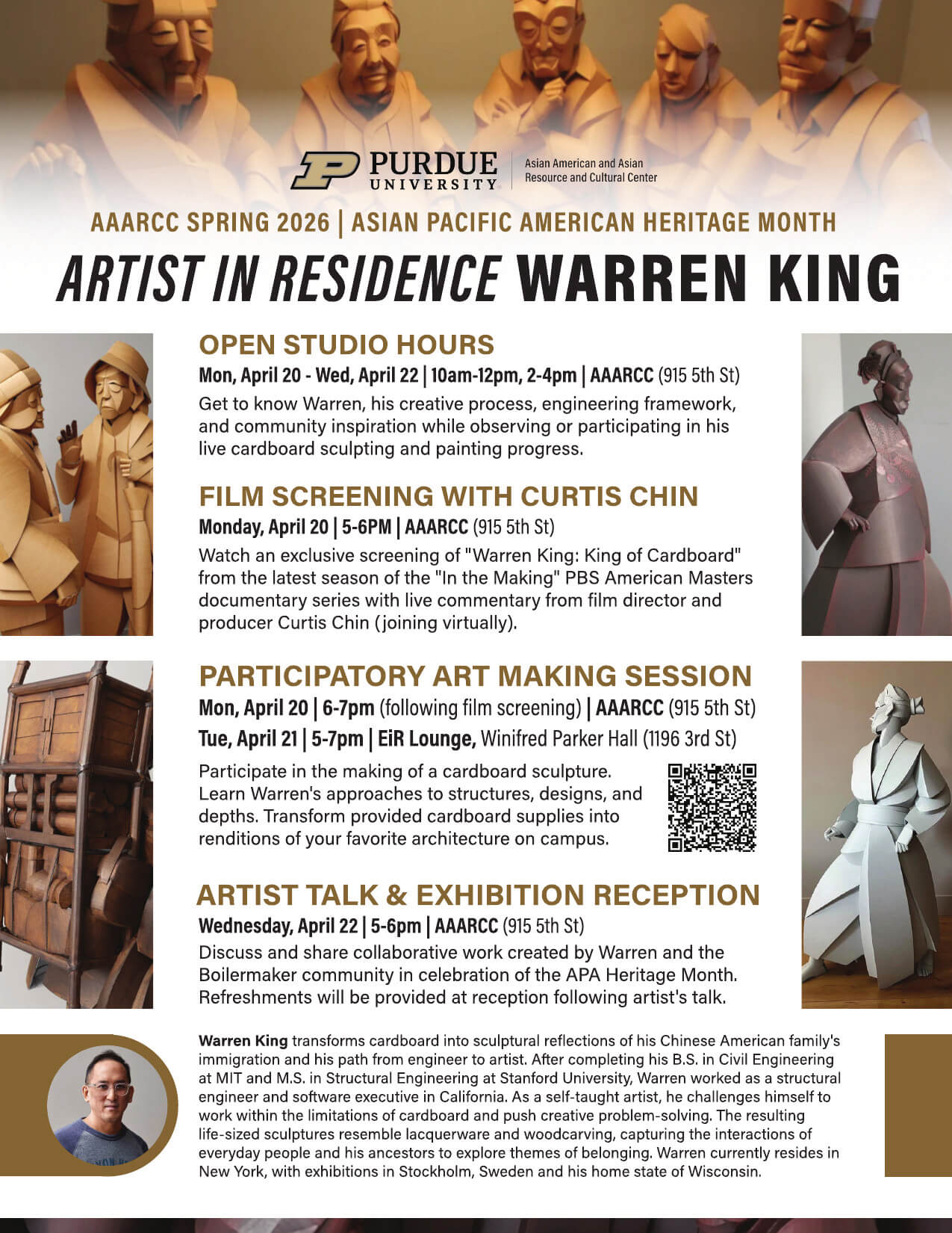 Artist in Residence Flyer