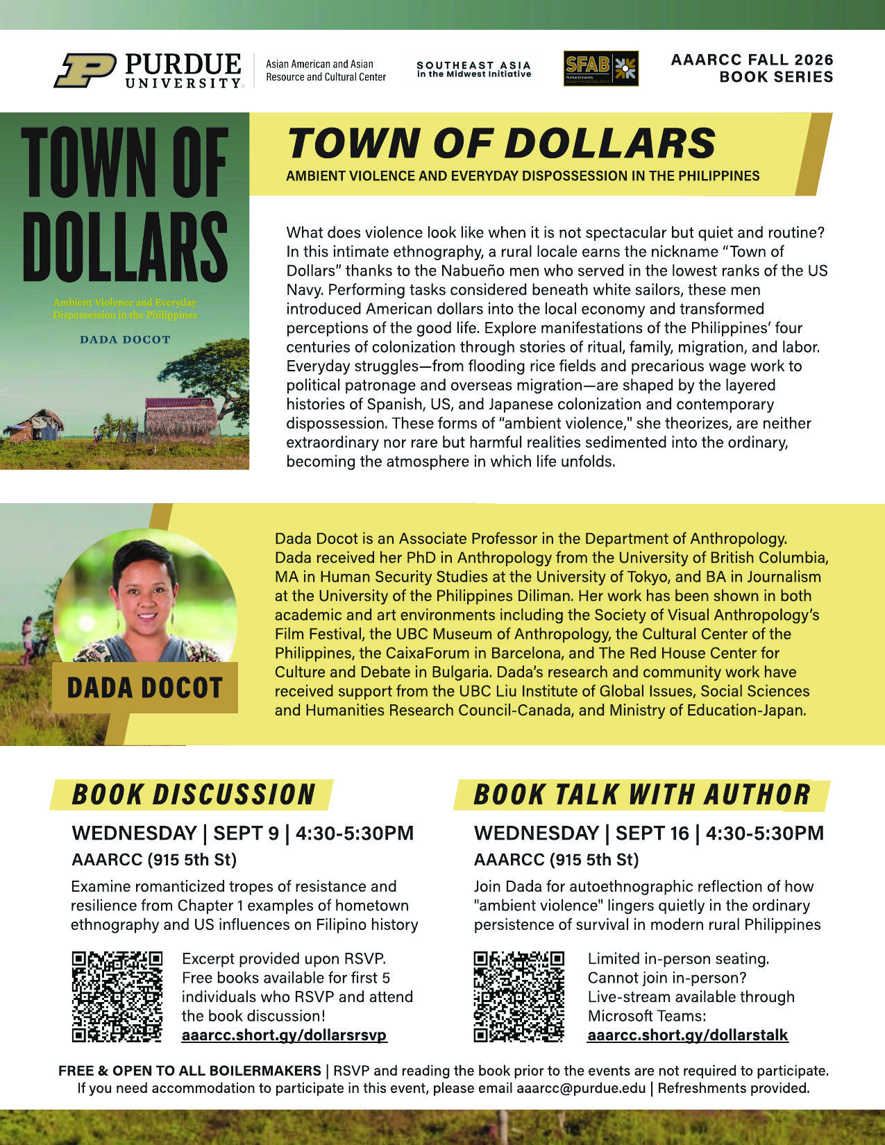 Town of Dollars Flyer