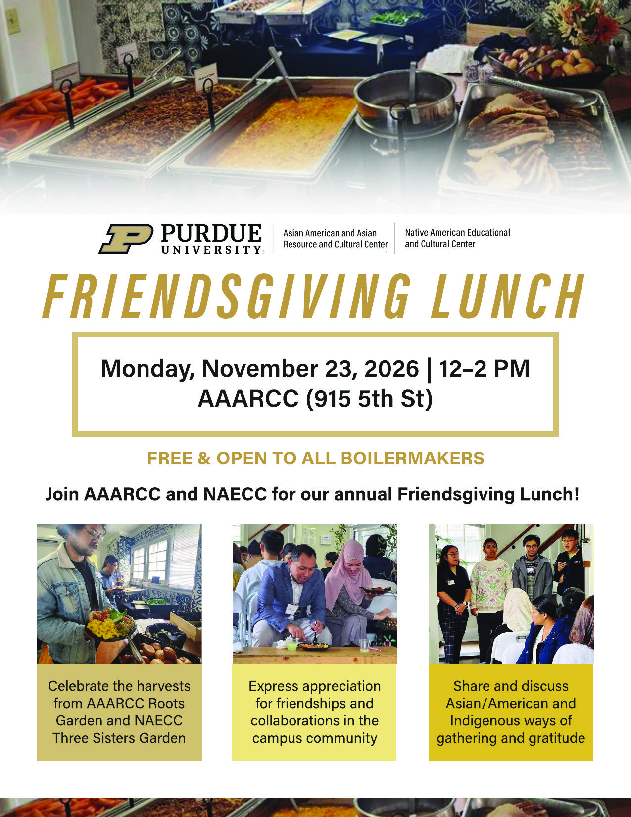 Friendsgiving Flyer