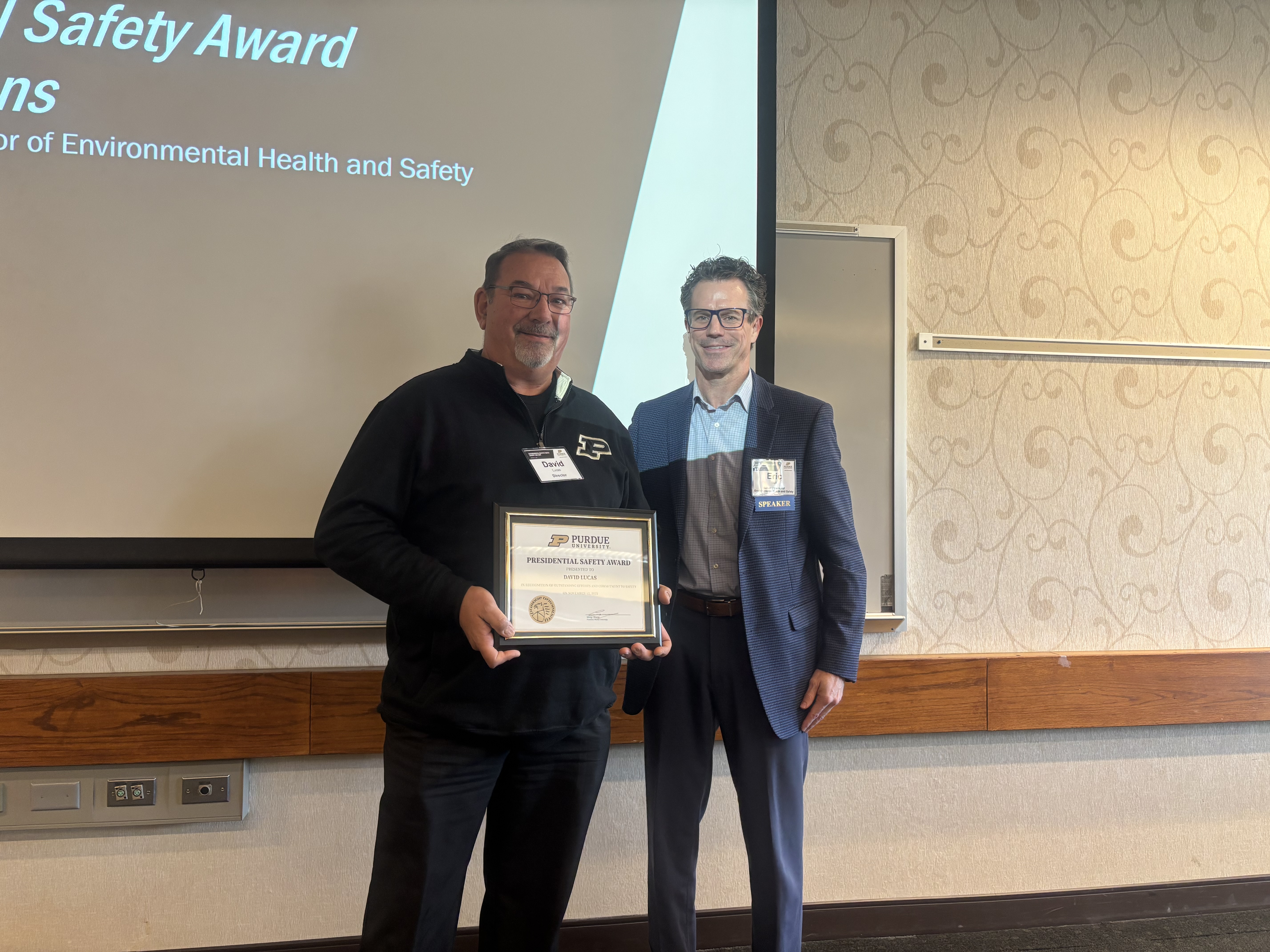 2025 Presidential Safety Award Winner 