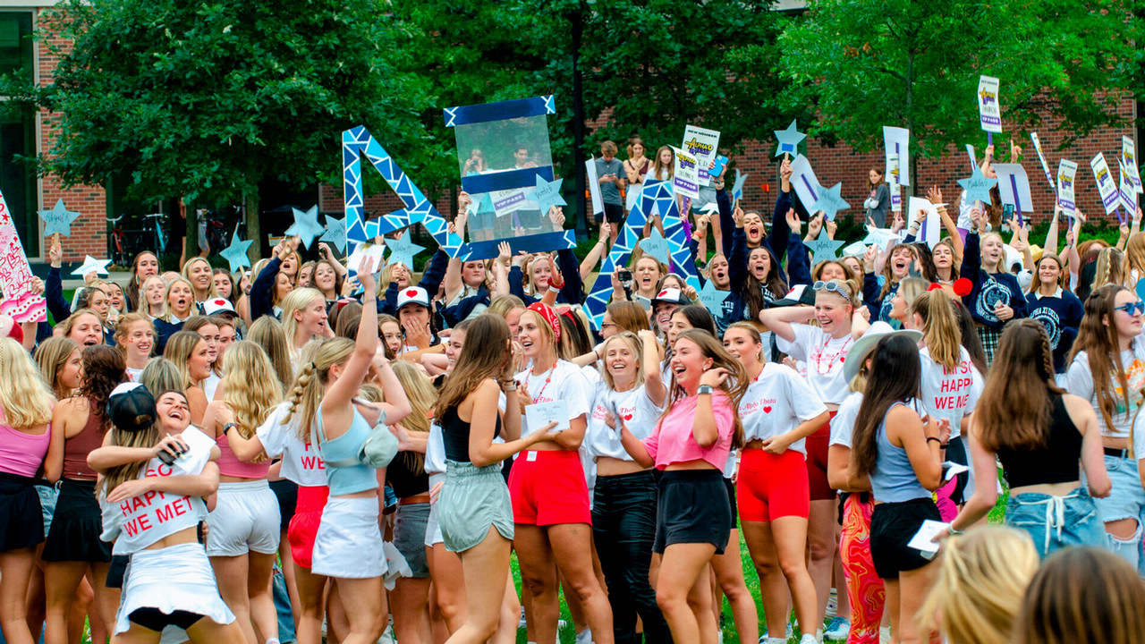 Panhellenic Bid Day