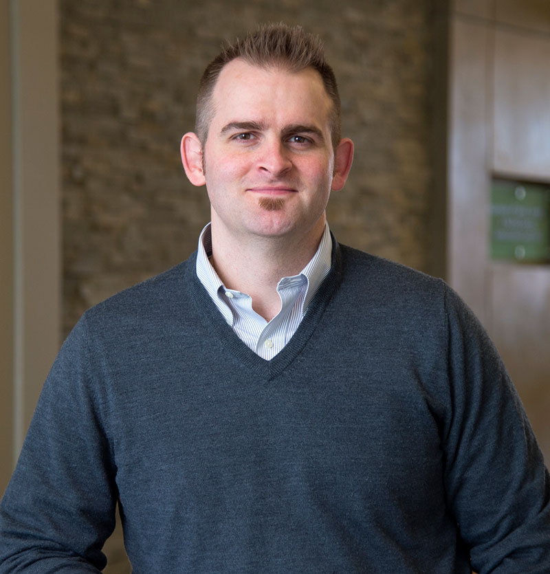 Brandon Keehn, associate professor of speech, language and hearing sciences