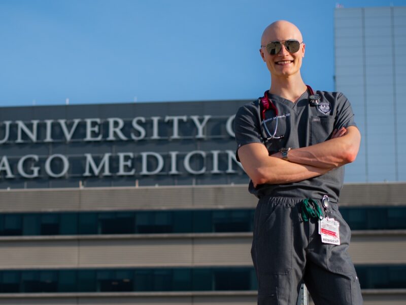 Purdue Psychological Sciences alumnus Jonathan Oskvarek is an innovation fellow at US Acute Care Solutions, and ER doctor at a community hospital in the Cleveland suburbs, and a clinical instructor of emergency medicine at Summa Health in Akron, Ohio.