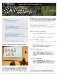 Front Page of HLA Happenings for May 10, 2024.