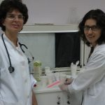 Drs. Markaki and Malandraki at the Radiology Department of Evangelismos Hospital