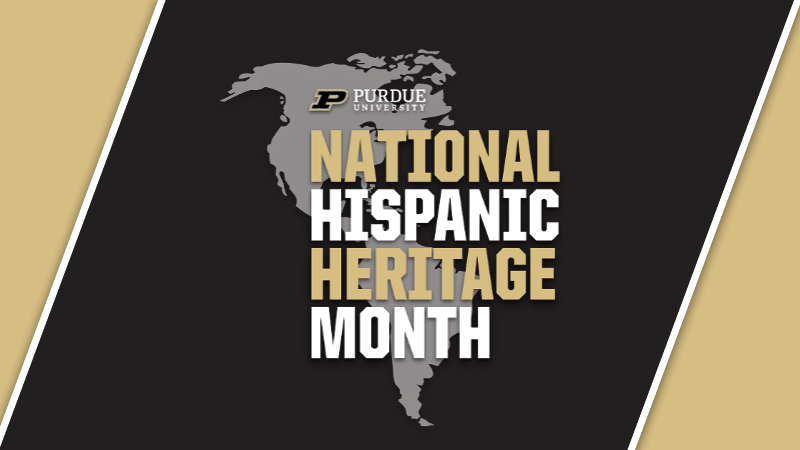 national hispanic heritage month with a map of latin america