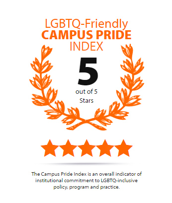 Purdue University Received a 5 out of 5 Star Ranking on LGBTQIA+ inclusion from Campus Pride.