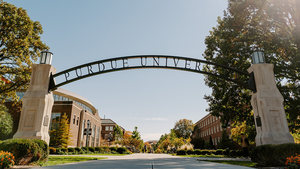 Purdue arch