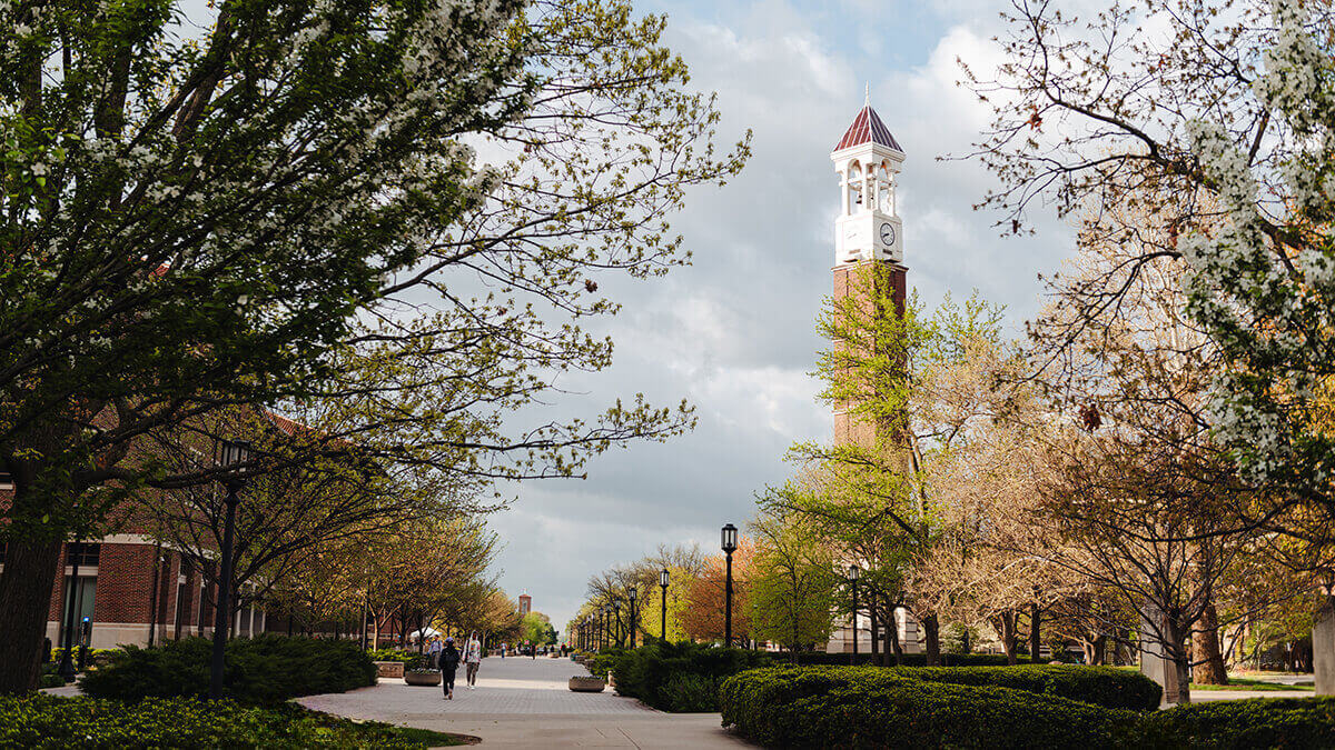 The Purdue Bell Tower.