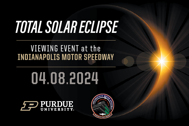 The Total Solar Eclipse event at Indianapolis Motor Speedway.