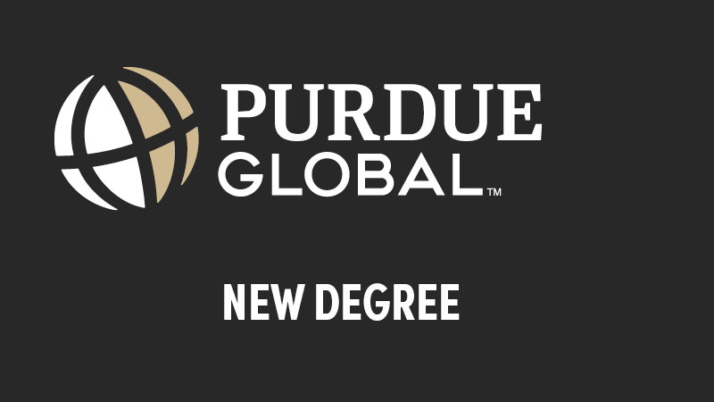 Purdue Global new degree.