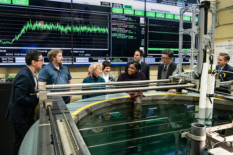 Tour of the Purdue University Reactor One