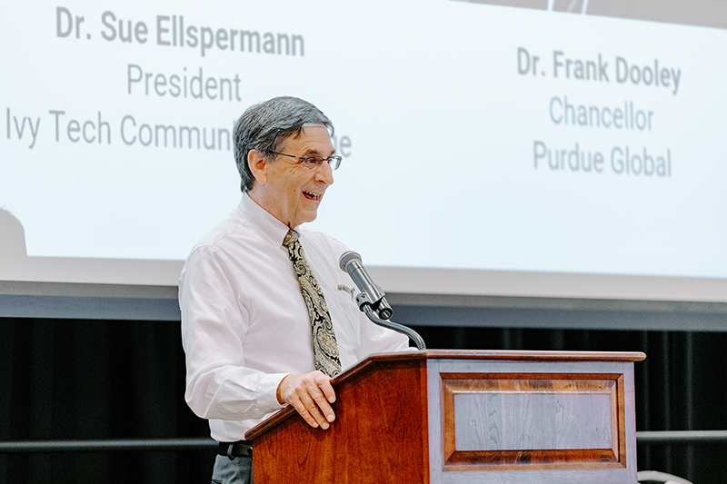 Purdue Global Chancellor Frank Dooley