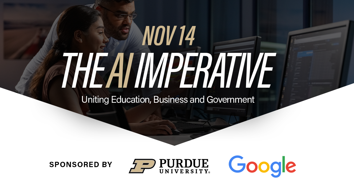 Purdue, Google will gather business, education and government leaders to explore the power of AI