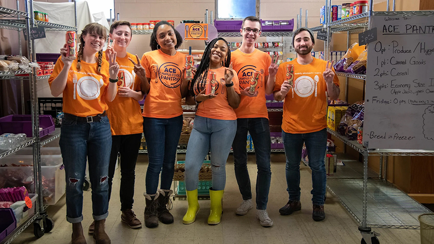 Pantry volunteers