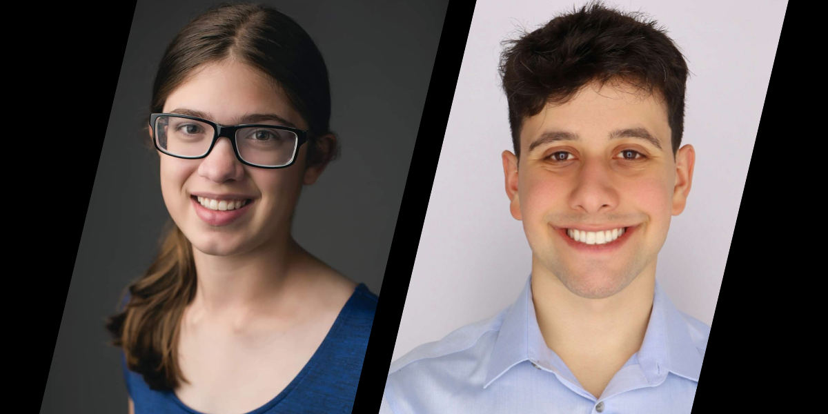 Purdue University juniors Christina Sowinski and Deniz Eksioglu