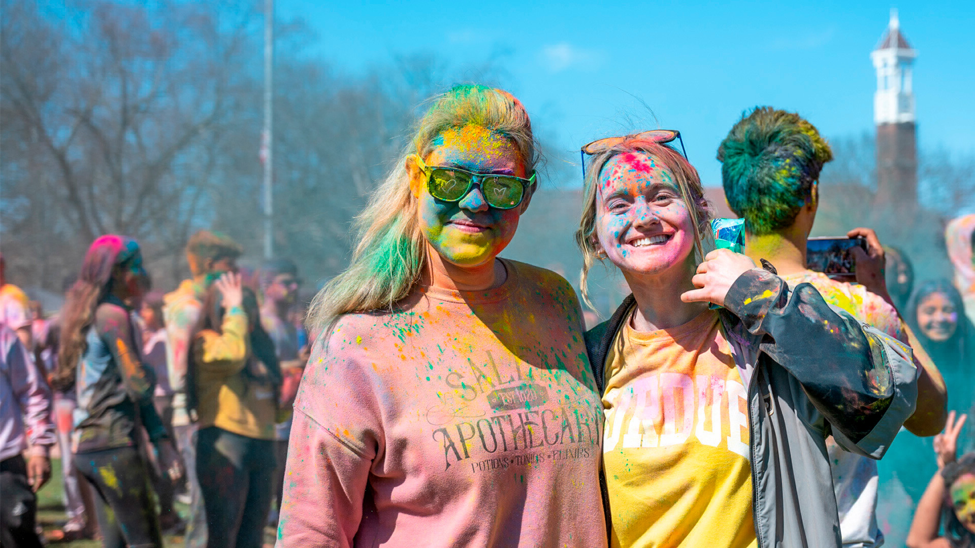 The AAARCC celebrates Holi Festival of colors.