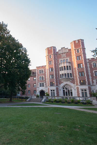 Exterior of Cary Quad