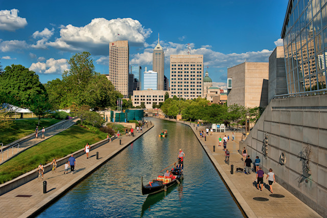 image of central canal in Indianapolis