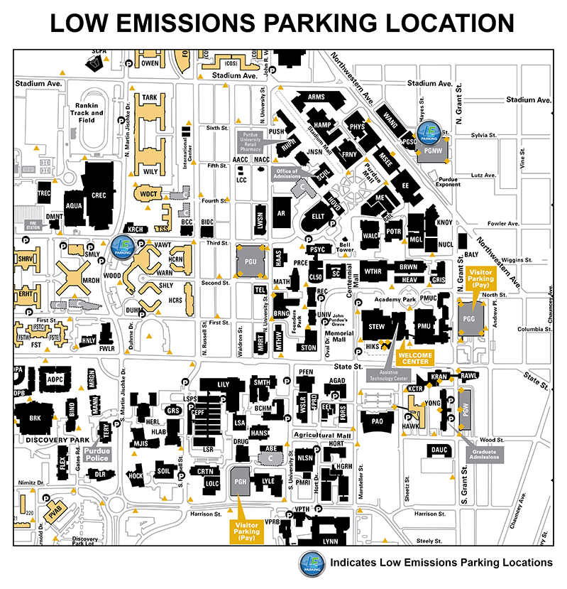 Low Emission Vehicles - Purdue University Parking - Purdue University