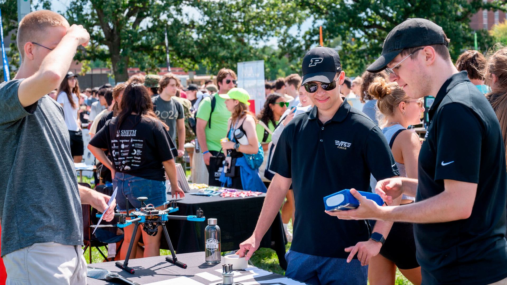 Students attending the Fall 2025 B-Involved Fair
