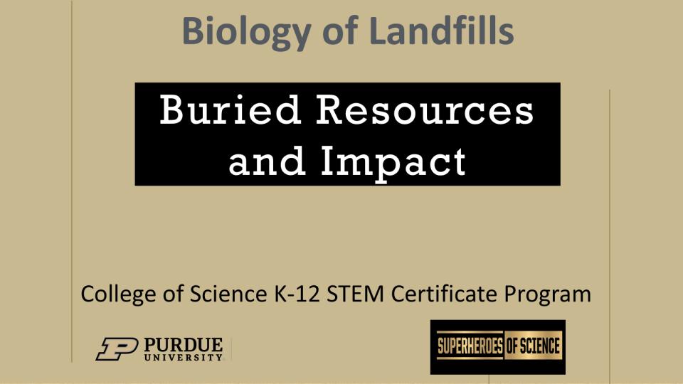 Buried Resources