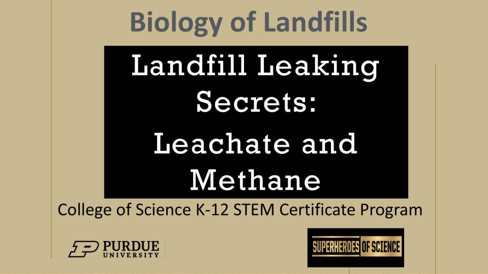 Landfill Leaking Secrets