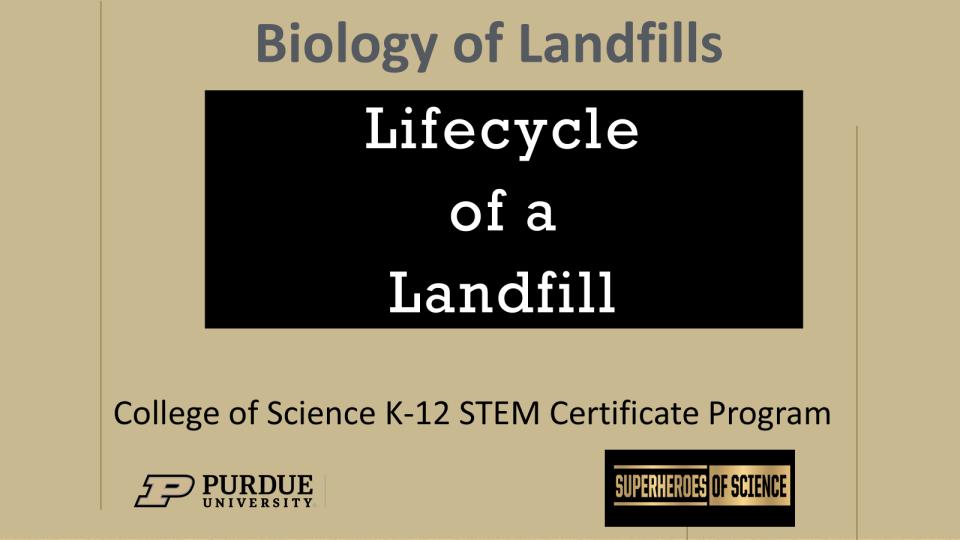Lifecycle of a Landfill