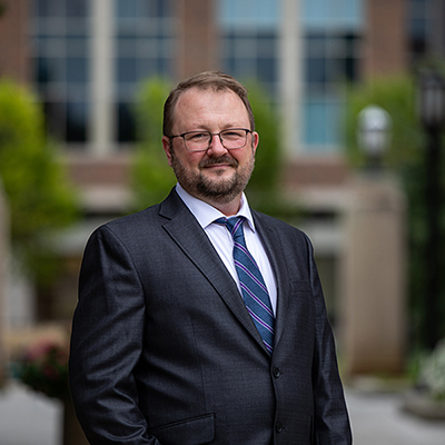 Headshot of professor Gabor Csathy