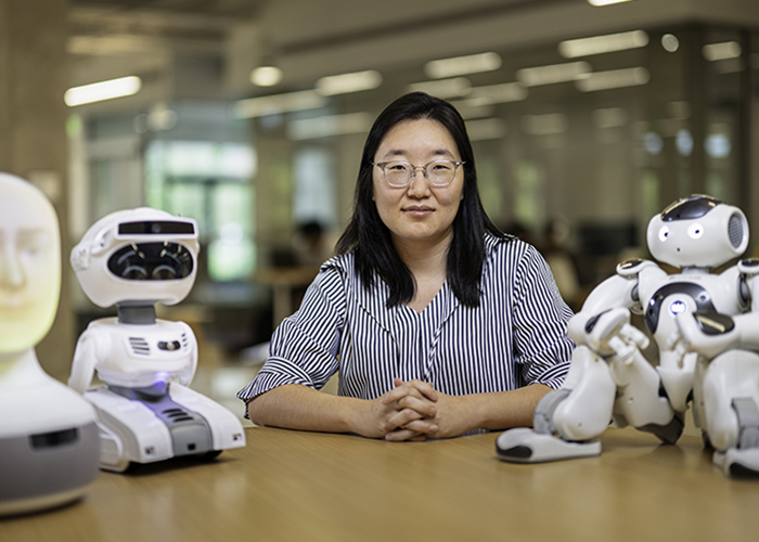 They’re robots, and they’re here to help: Computer scientist improves robot interactions with human beings