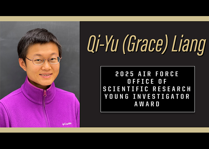 Purdue physicist earns Air Force Young Investigator award for quantum optics research