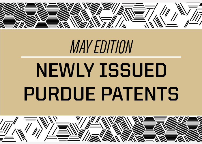 May Edition: Newly Issued Patents
