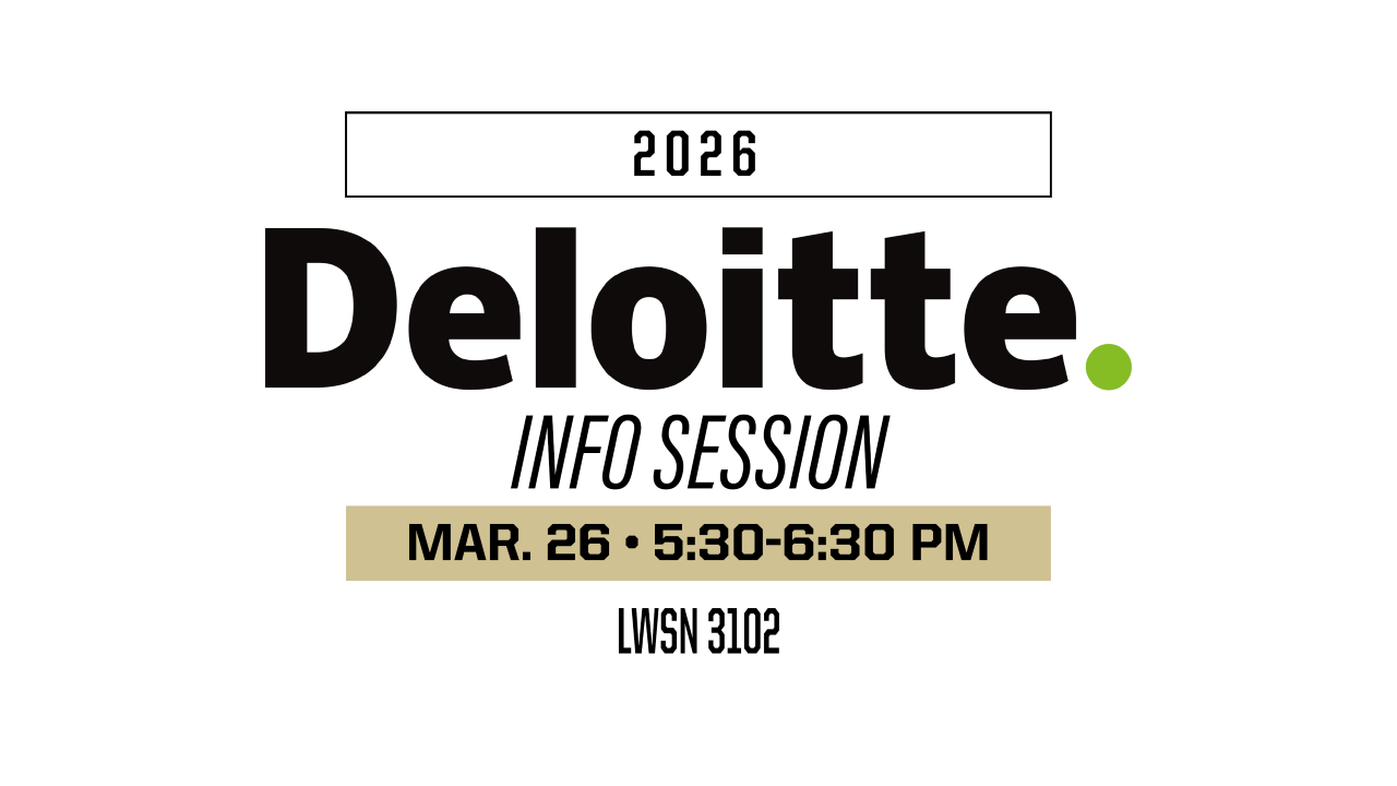 Deloitte Info Session