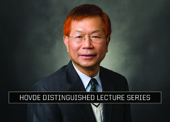Dennis K.J. Lin, Hovde Lecturer