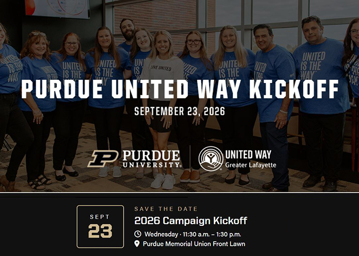 Purdue United Way Kickoff
