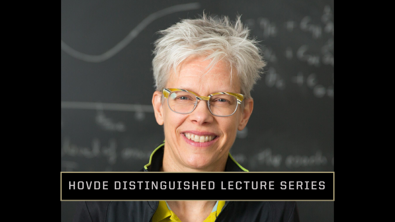 Susan Murphy - Frederick L. Hovde Distinguished Lecture Series