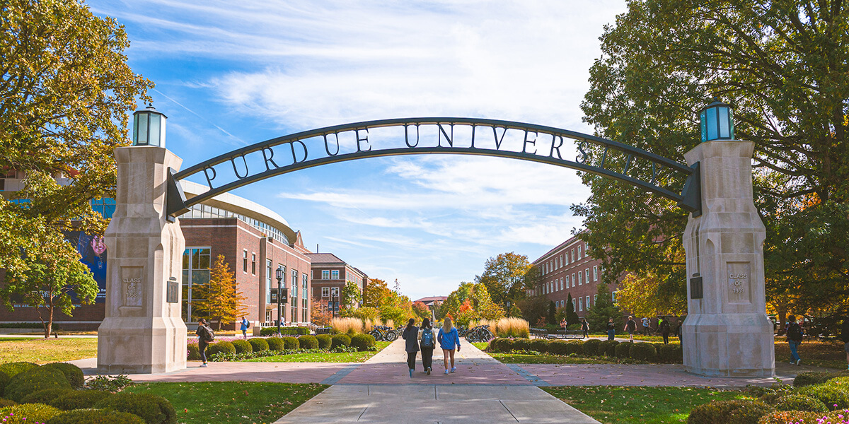 Purdue arch