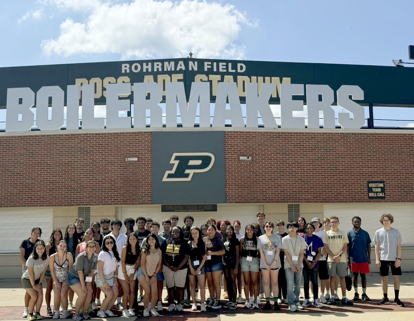 Students at Ross-Ade