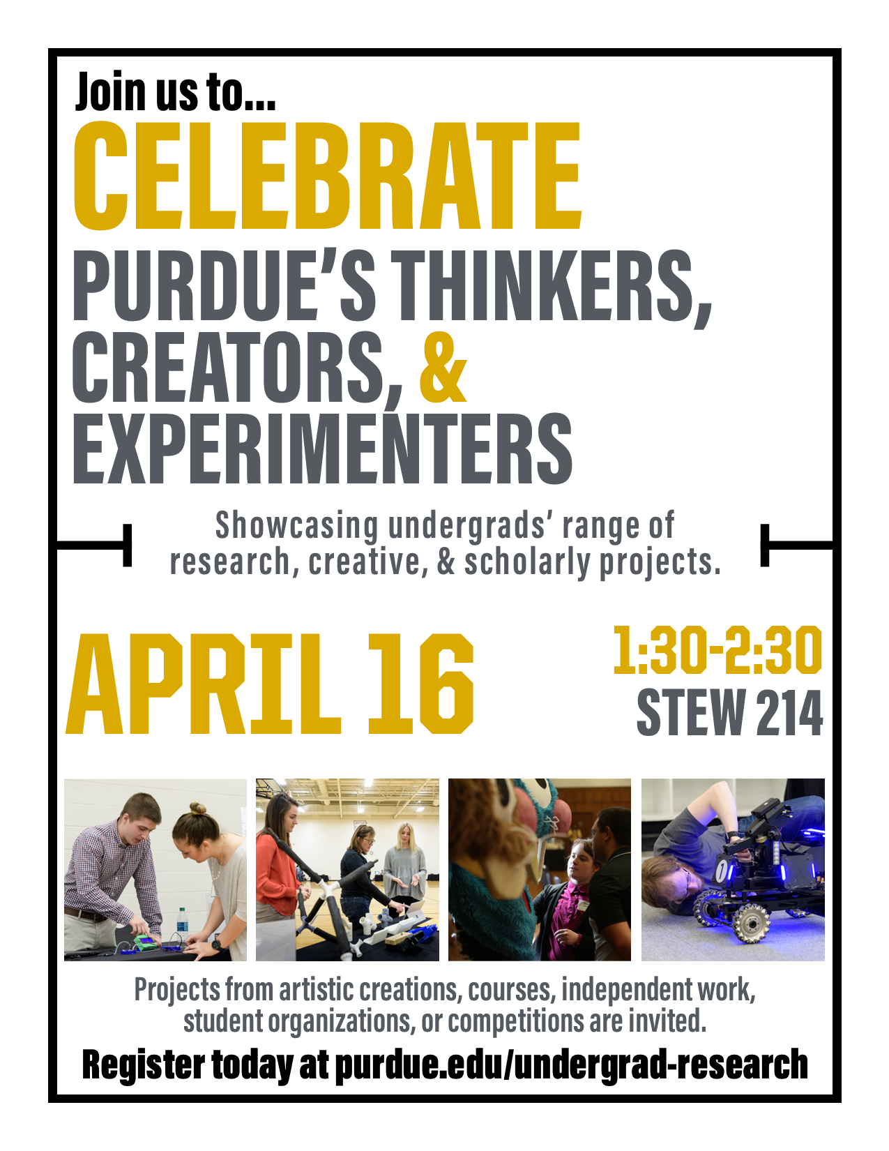 Informational flyer with all information included on website.