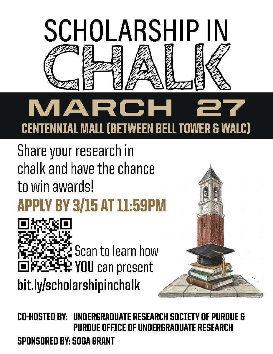 Information on flyer is found on the page.