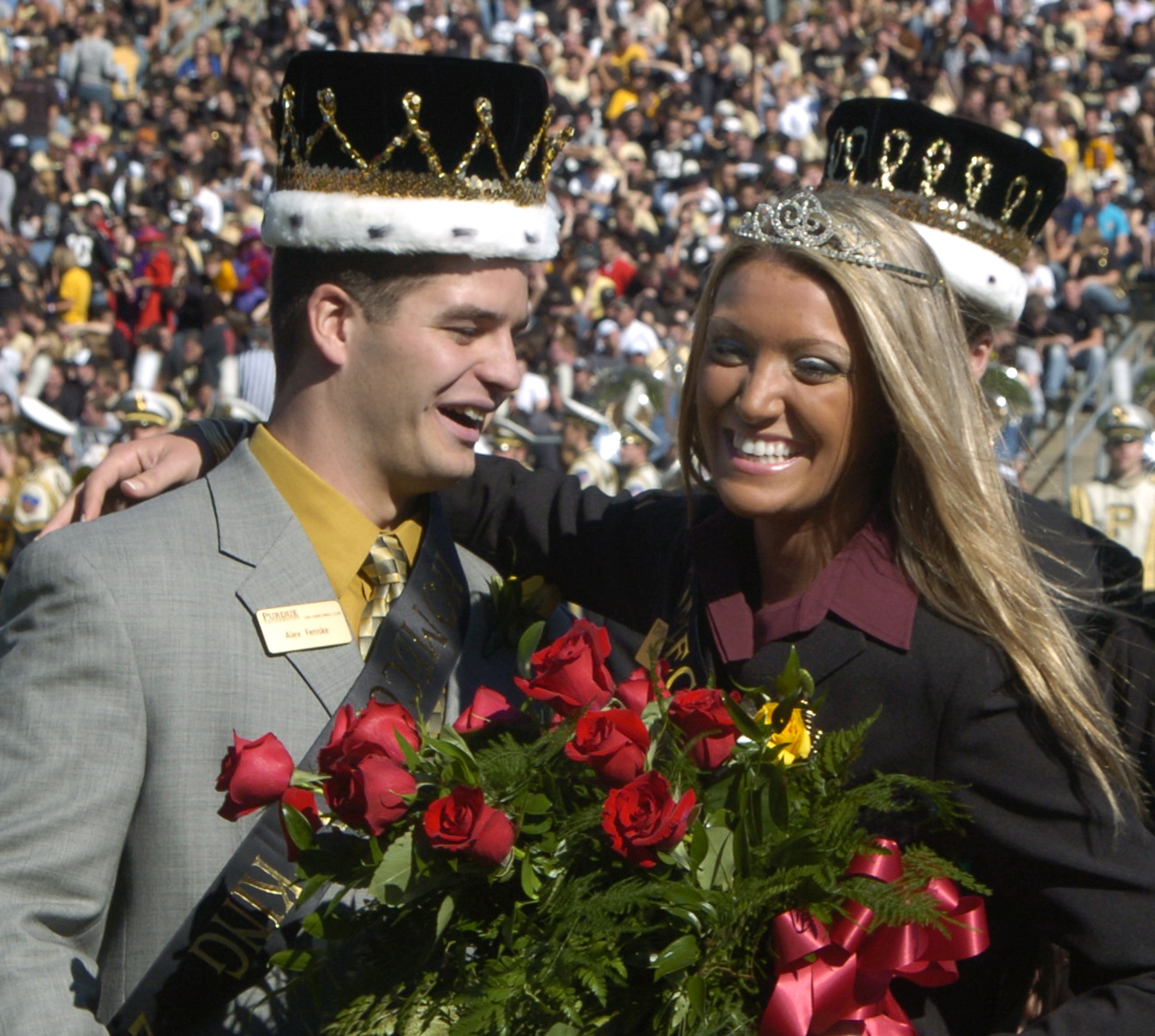 Purdue king and queen crowned