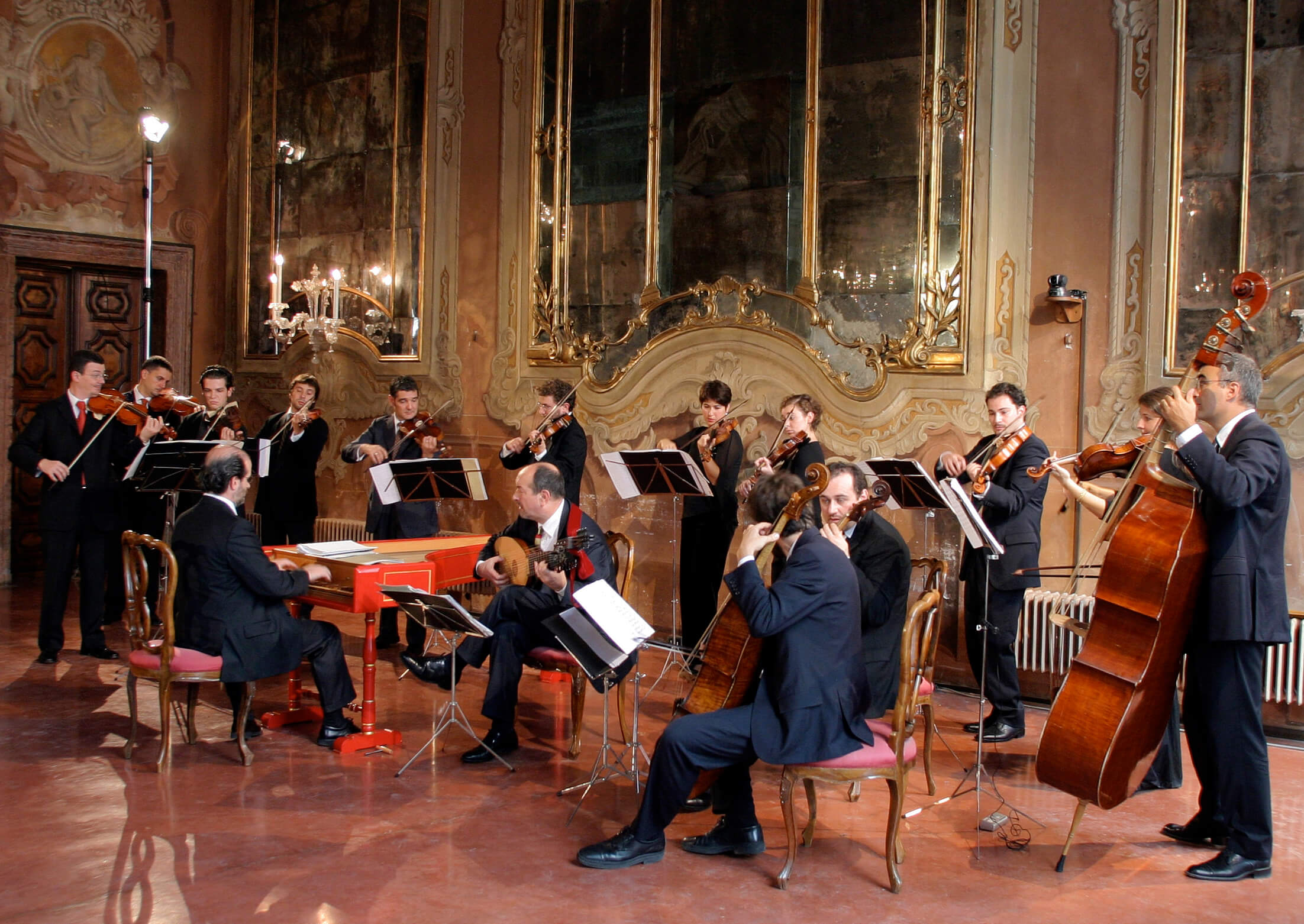 Оркестр эпоха Барокко XVIII век