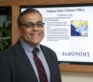 Dev Niyogi, professor and state climatologist