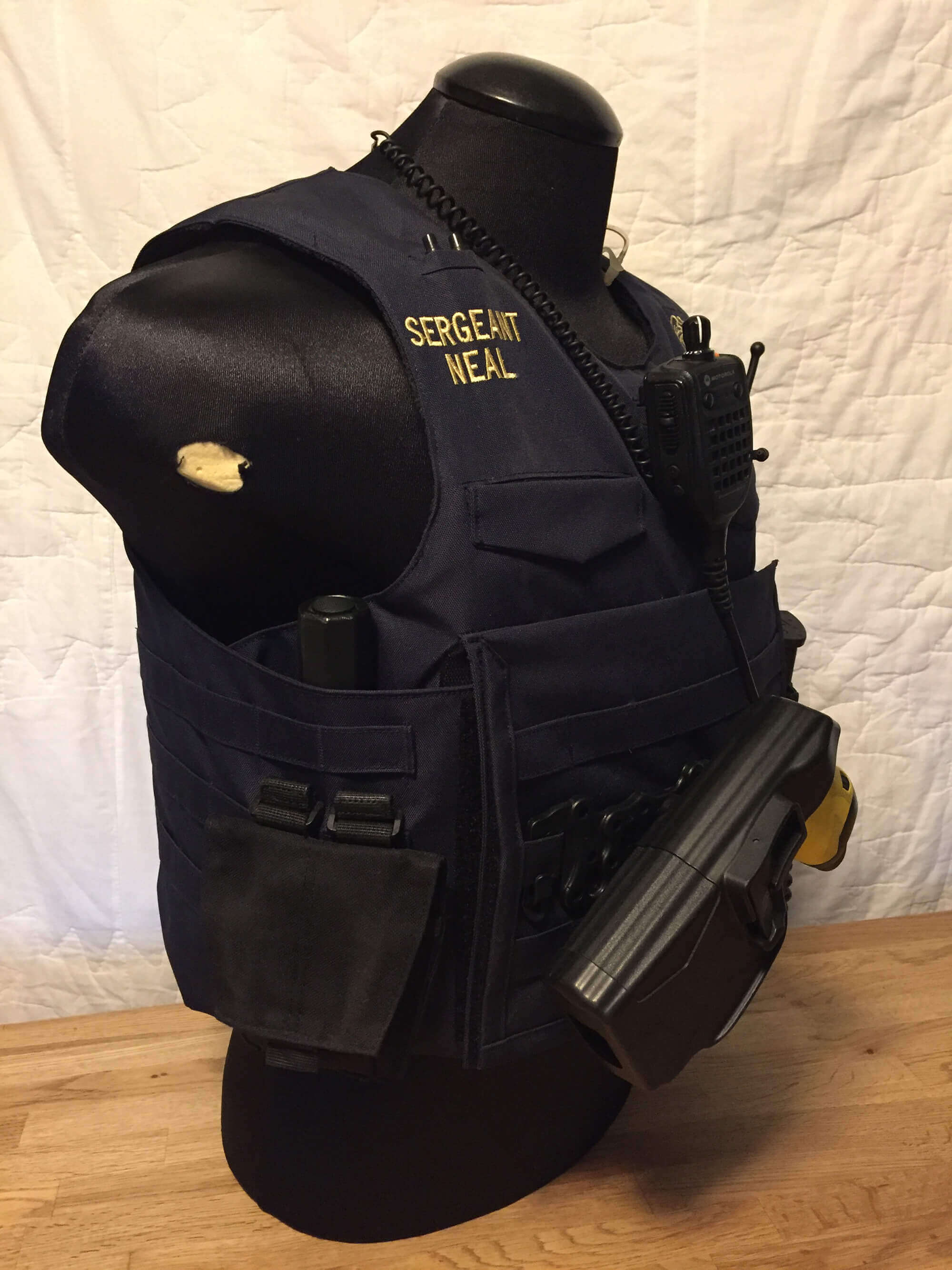 Police Bulletproof Vest Carriers