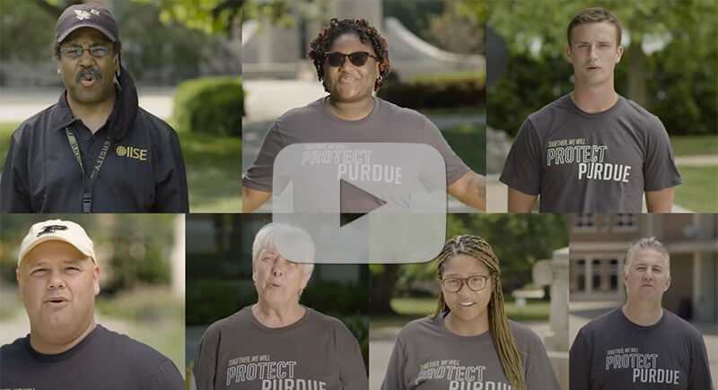 Still from Protect Purdue Pledge video