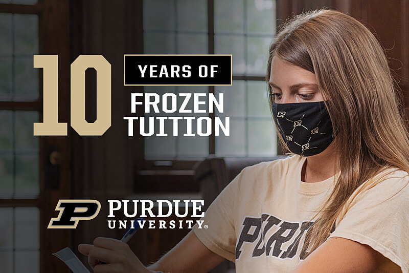 Purdue announces 10th straight year of flat tuition Purdue University