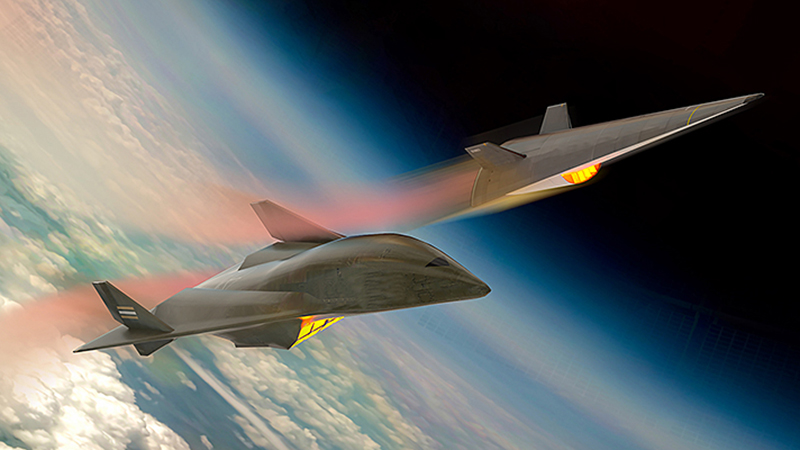hypersonic aircraft illustration
